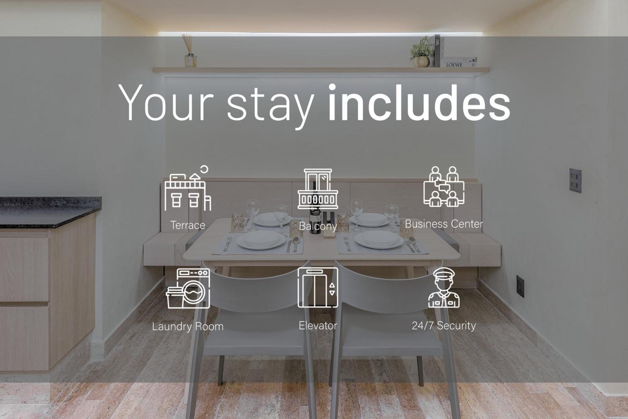 Capitalia - Luxury Apartments - Homero Mexico City Rum bild