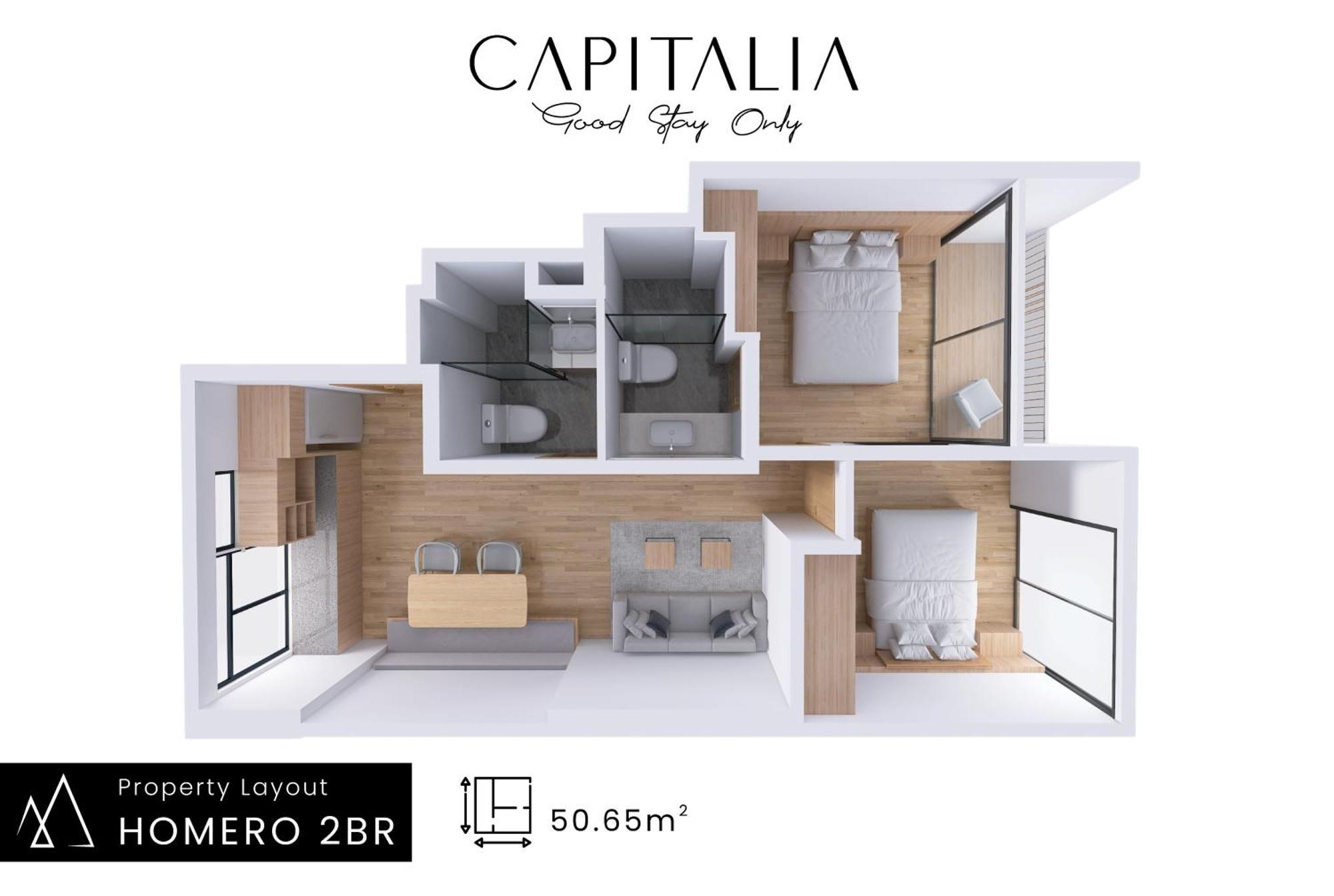 Capitalia - Luxury Apartments - Homero Mexico City Rum bild