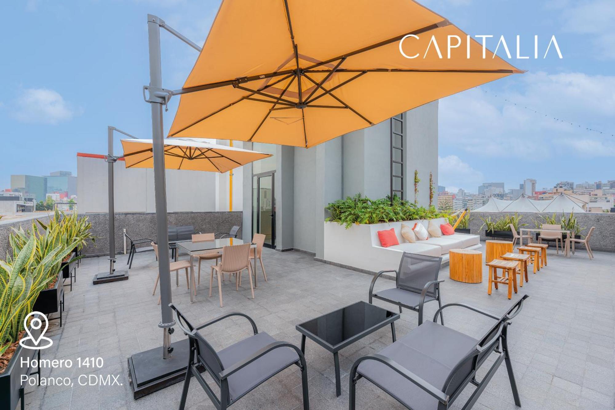 Capitalia - Luxury Apartments - Homero Mexico City Exteriör bild