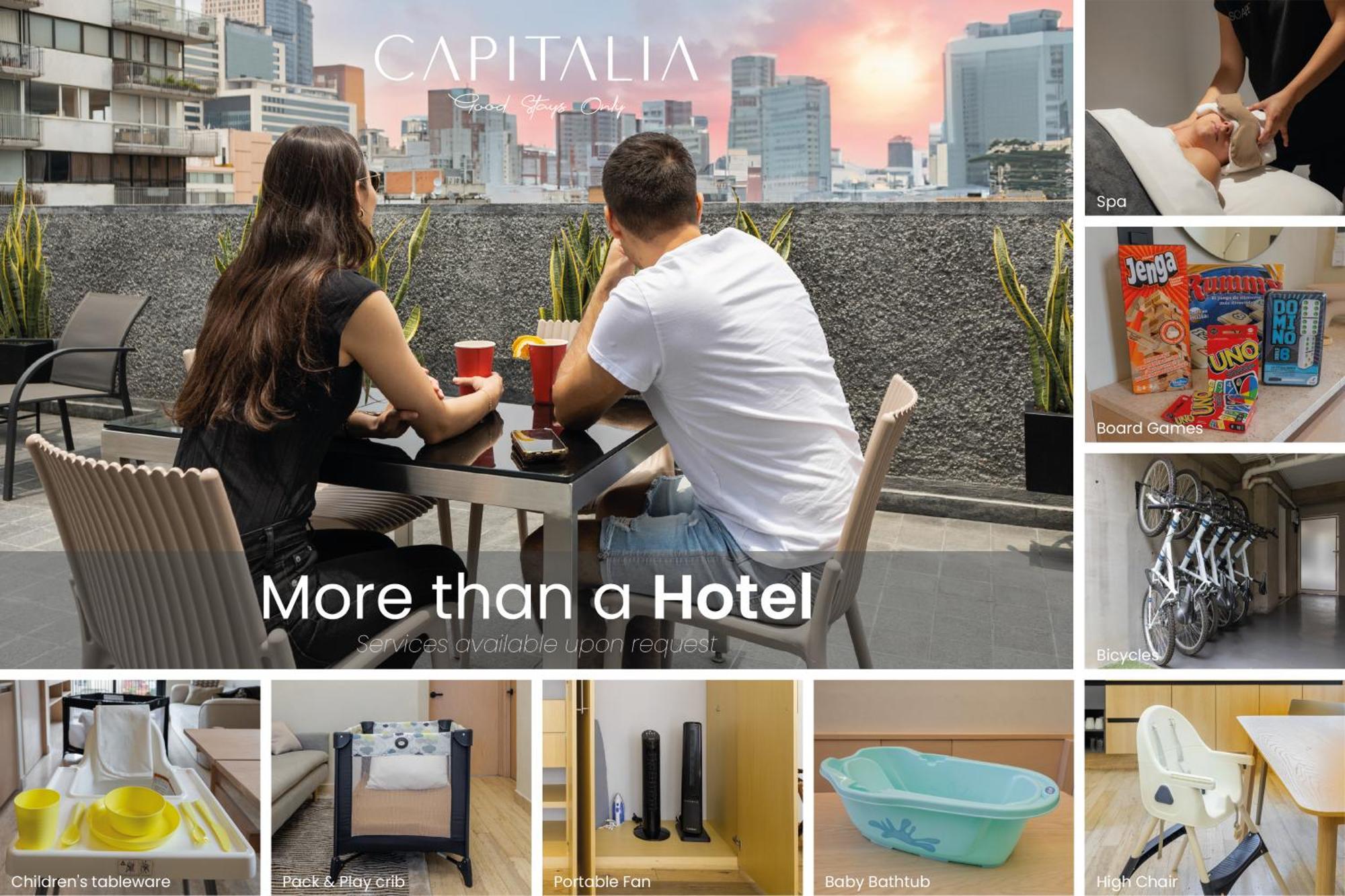 Capitalia - Luxury Apartments - Homero Mexico City Exteriör bild
